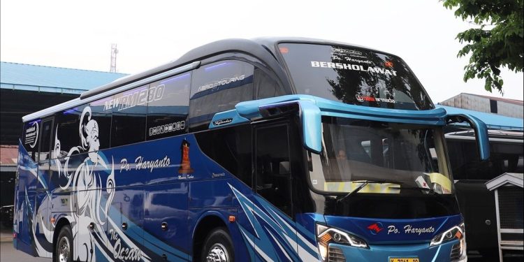 Tambah Bus Baru, PO Haryanto Gunakan Bodi Skylander R22
