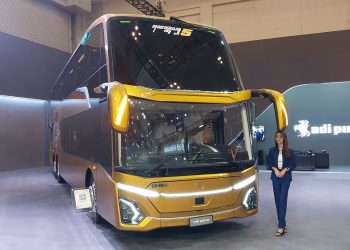 Alasan Karoseri Adiputro Pakai Aksara Jawa Disetiap Bus di GIIAS 2024