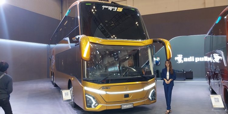 Alasan Karoseri Adiputro Pakai Aksara Jawa Disetiap Bus di GIIAS 2024