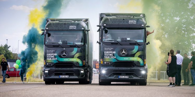 Kelilingi 22 Negara di Eropa, Mercedes-Benz eActros 600 Berhasil Tempuh Jarak Lebih Dari 15 Ribu KM