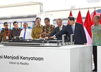 Pabrik Sel Baterai Mobil Listrik Indonesia Resmi Beroperasi