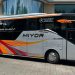 3 Bus Baru PO Miyor Pakai Bodi Patriot Combi Lux Siap Mengaspal