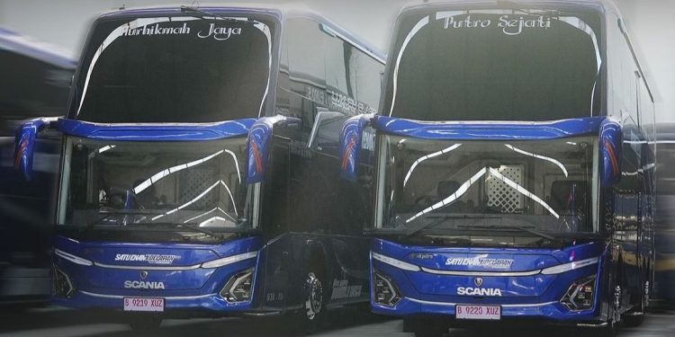8 Unit Bus Baru PO 168 Trans Meluncur Gunakan Bodi Jetbus 5