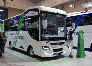 Profil Bus Listrik E-Nucleus Buatan Laksana, Pakai Sasis Hyundai County EV