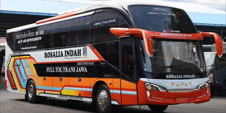 PO Rosalia Indah Borong 10 Bus Baru Dari Karoseri New Armada