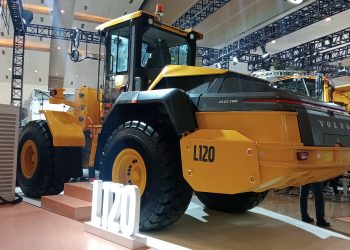 Volvo CE Kenalkan L120 Electric di Indonesia, Wheel Loader 100% Listrik