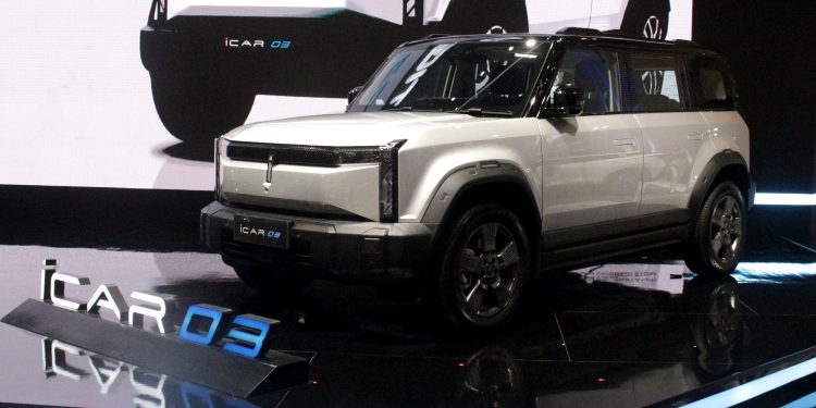 Ramaikan GIIAS Bandung 2024, Chery Pamer iCar 03