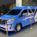 Toyota Serahkan Unit HiAce Premio Kepada Transjakarta