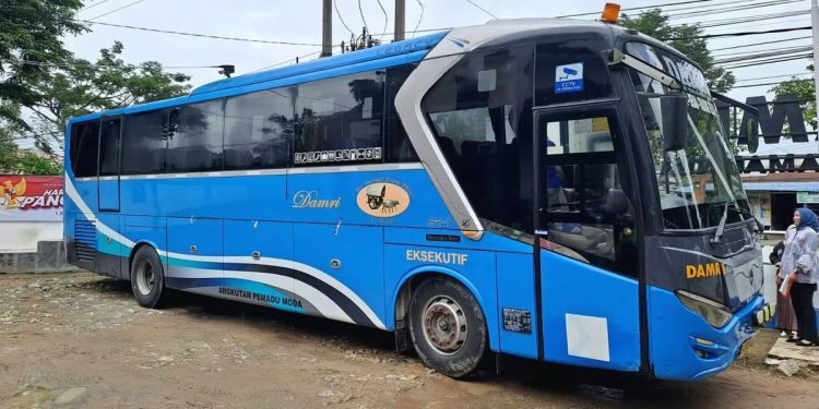 Kapasitas Bagasi Bus Damri Rute Samarinda-Tanjung Selor Di Perluas