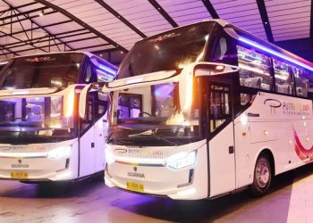 PO Putra Pelangi Luncurkan 2 Bus Baru, Pakai Sasis Tronton Scania K410CB Euro 5