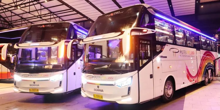 PO Putra Pelangi Luncurkan 2 Bus Baru, Pakai Sasis Tronton Scania K410CB Euro 5