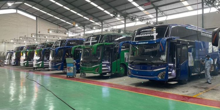 Edisi Spesial 1 Dekade, PO Pandawa 87 Tambah 6 Bus Baru