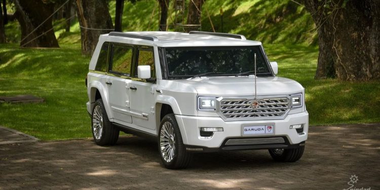 Melihat Mobil MV3 Garuda Limousine yang Digunakan Presiden RI ke Istana Negara