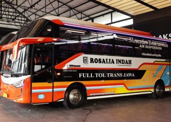 PO Rosalia Indah Kembali Rilis Unit Bus Baru, Gunakan Bodi Legacy SR3 Neo HD Prime Ultimate