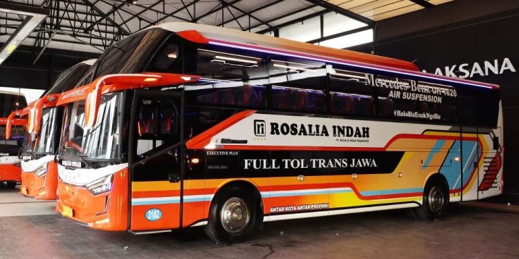 PO Rosalia Indah Kembali Rilis Unit Bus Baru, Gunakan Bodi Legacy SR3 Neo HD Prime Ultimate