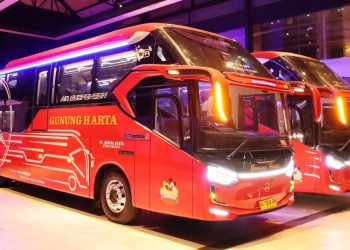 PO Gunung Harta Rilis 2 Bus Suites Combi Baru, Andalkan Sasis Mercedes-Benz