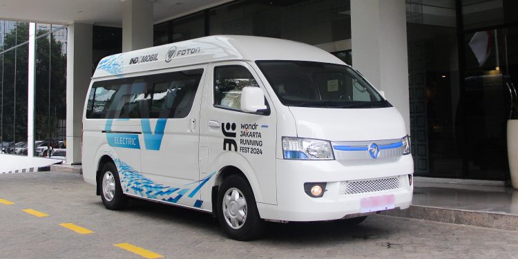 Foton eView Jadi Shuttle Para Atlet Nasional di JRF 2024, Intip Spesifikasinya