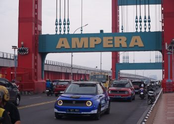 Honda e:Technology City Tour Ajak Keliling Palembang Gunakan Mobil Hybrid dan Listrik