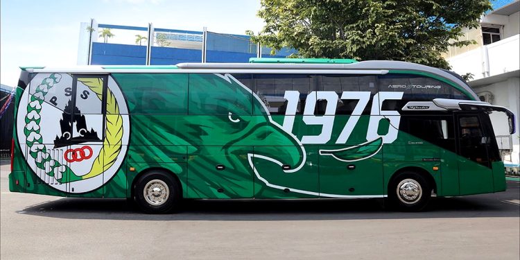 Intip Bus Baru PSS Sleman, Pakai Bodi Skylander R22 FL Aero 8 Touring
