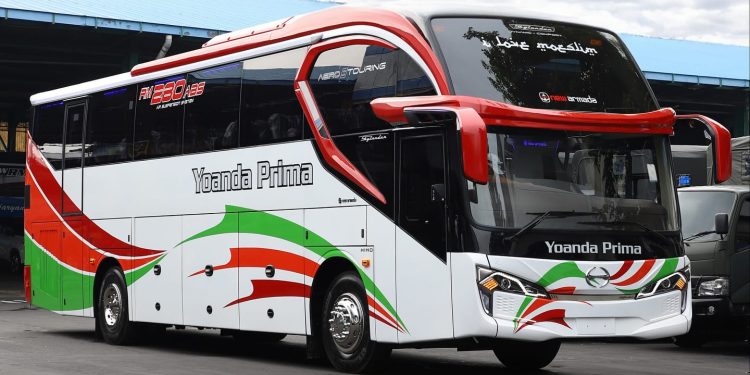PO Yoanda Prima Rilis 2 Unit Bus Baru, Andalkan Sasis Hino RM 280 ABS
