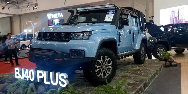 Curi Perhatian Pengunjung, BAIC BJ40 Plus Tampil Gagah Di GJAW 2024