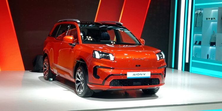 AION V Meluncur di GJAW 2024, Harga Pre-book Dibawah Rp 499 Juta