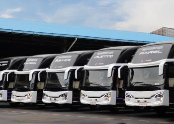 DMH Trans Tambah 5 Bus Baru dari Karoseri New Armada, Pakai Sasis Hino RM 280 ABS Euro 4