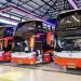 3 Bus Double Decker Terbaru PO Rosalia Indah Siap Mengaspal