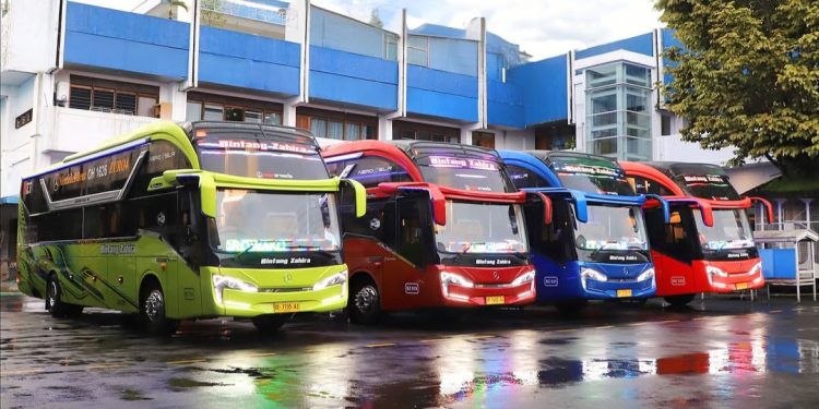 PO Bintang Zahira Tambah 4 Sleeper Bus Baru dari Karoseri New Armada