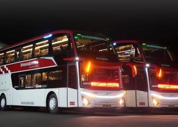 PO Mahardhika Tambah 2 Bus Double Decker Baru Pakai Bodi Jetbus 5 SDD