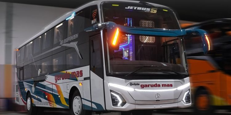 Sleeper Bus Terbaru PO Garuda Mas Siap Layani Rute AKAP, Pakai Bodi Jetbus 5