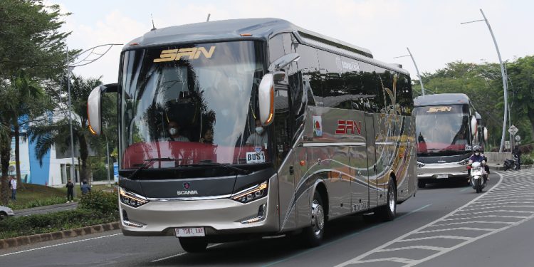 Spesial HUT Ke-35, Semua Rute Bus PO SAN Diskon 35 Persen, Ada Doorprize Menarik