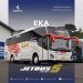 8 Bus Terbaru PO Eka Pakai Bodi Jetbus 5 SHD, Bakal Layani Rute AKAP