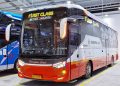Bus Baru PO Harapan Jaya Untuk Rute AKAP, Pakai Bodi Suites Combi 