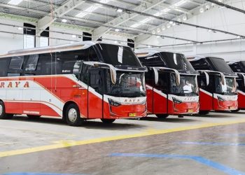PO Raya Hadirkan 4 Bus Baru, Tetap Pakai Kursi Pesawat untuk Penumpang
