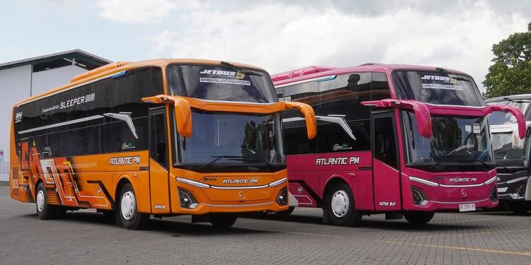 Sleeper Bus Terbaru PO Atlantic PM Pakai Kursi Mirip Sofa