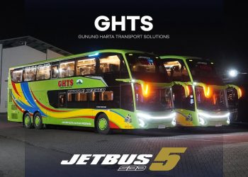 Bus Double Decker Baru PO GHTS Buatan Karoseri Adiputro Punya Kursi Istimewa