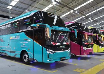 5 Bus Baru PO Subur Jaya Tampil Nyentrik, Pakai Sasis Space Frame Dari Hino