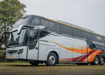 Bus Baru PO Miyor Pakai Bodi Patriot El Grande, Punya Tiga Kelas di Kabinnya