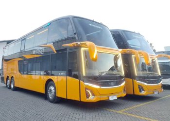 PO 27 Trans Tambah Dua Bus Double Decker Baru Pakai Bodi Jetbus 5 SDD