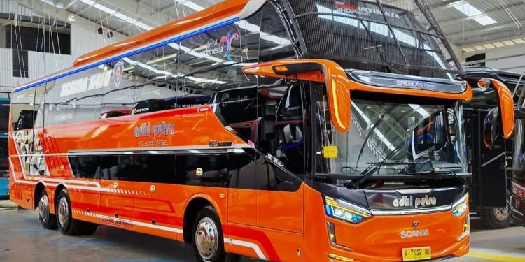 PO Adhi Putra Tambah Bus Baru, Tiga Model Kursi di Dalam Kabin
