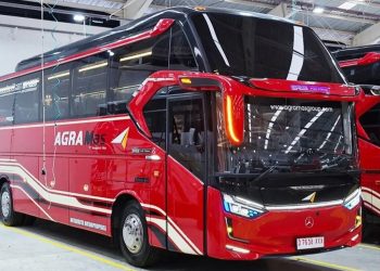 Empat Bus Baru PO Agra Mas Siap Dukung Arus Mudik Lebaran