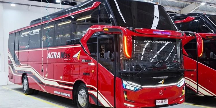 Empat Bus Baru PO Agra Mas Siap Dukung Arus Mudik Lebaran