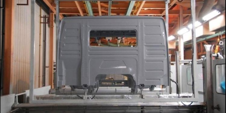 Mengenal Electrocoating, Teknologi Canggih Pengecatan Warna Truk, Pakai Arus Listrik?