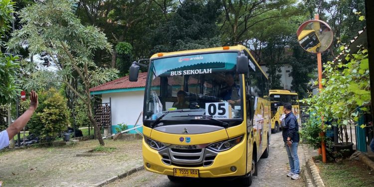 Banyak Peminatnya, Pemkot Tangsel Tambah 10 Bus Sekolah Gratis