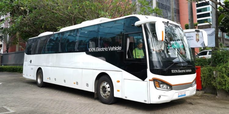 Begini Hasil Uji Coba Bus Listrik Untuk Operasional Jalur AKAP di Indonesia