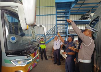 Bus Pakai Klakson Basuri Langsung Gagal Saat Uji KIR