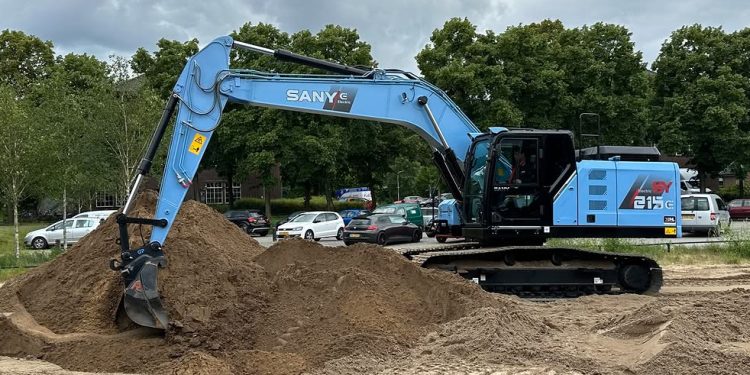 Mengenal Ekskavator Listrik Sany SY215E, Tak Kalah Tangguh Dari Model Diesel