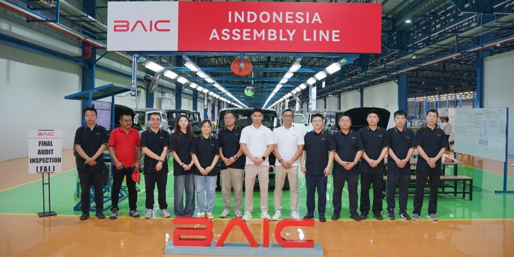 Tim Ahli BAIC Dampingi Produksi Lokal BJ40 Plus di Indonesia, Siap Meluncur Awal Bulan Juni