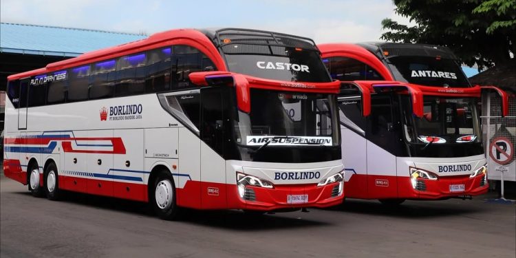 Dua Bus Baru PO Borlindo Meluncur Gunakan Bodi Syklander R22 Aero Max